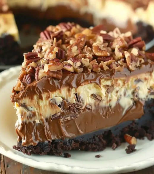 German Chocolate Cheesecake
