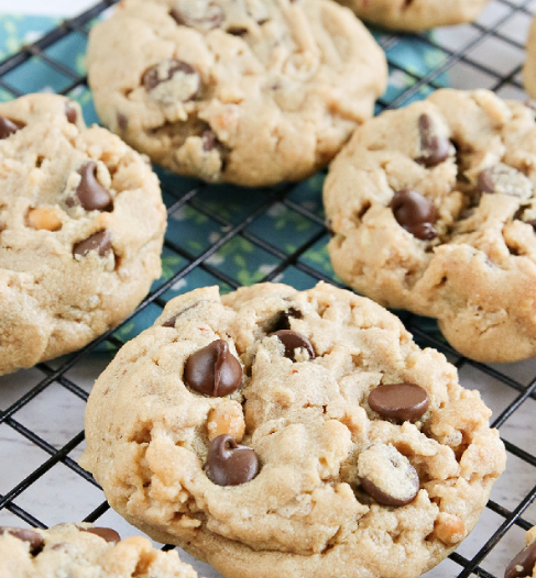 Rice Krispie Chocolate Chip Cookies