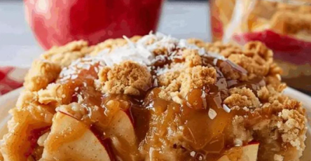 Caramel Apple Dump Cake