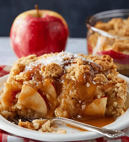 Caramel Apple Dump Cake