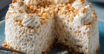 No-Bake Cheesecake Rice Krispies Treats
